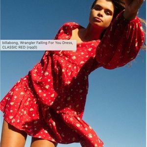 BILLABONG x WRANGLER Falling For You Dress